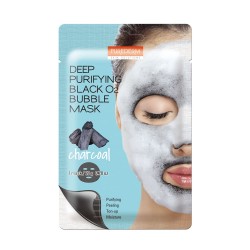 Purederm Deep Purifying Black O2 Bubble Mask “CHARCOAL” - 20 gm