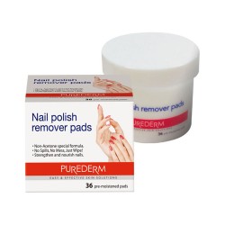 Purederm Nail Polish Remover Pads - 36 Pads