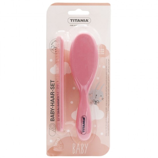 Titania Baby Hair Care Kit Nr. 1295 B Pink
