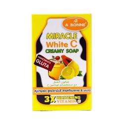 A BONNE Miracle White C Creamy Soap - 90 gm