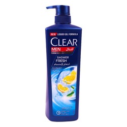 Clear Anti-Dandruff Shampoo Shower Fresh for Men - 700 ml