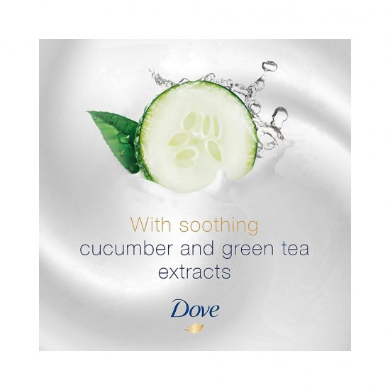 Dove, Shower Gel, Refreshing, Cucumber & Green Tea - 750 Ml