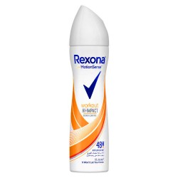 Rexona Motionsense Deodorant Spray for Women, Work Out Hi-Impact - 150 ml