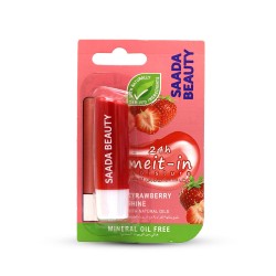 Saada Strawberry Shine Caring Lip Balm 4.8 gm