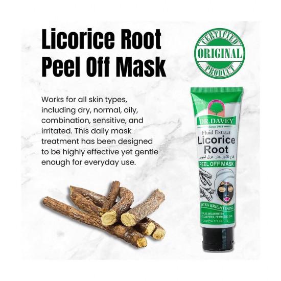 Licorice Root Peel Off Face Mask - 120 gm