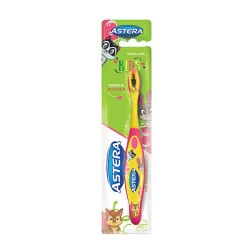 Astera Kids Toothbrush Extra Soft Yelow Pink