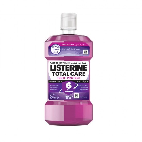 Listerine Total Care Fluoride Mouthwash - 250 ml