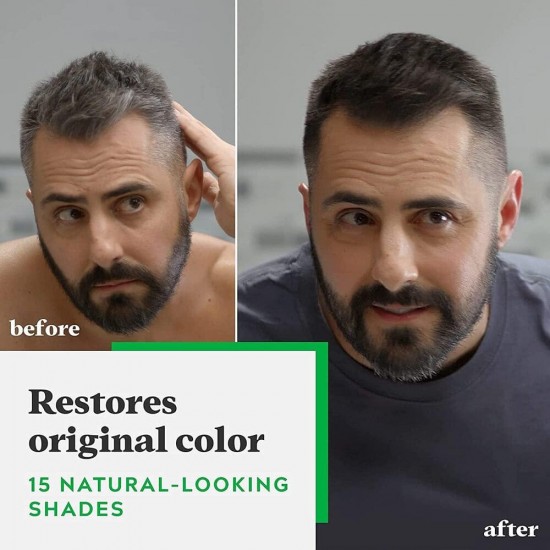 Just Four Men Shampoo-In HairColour H-55 Real Black