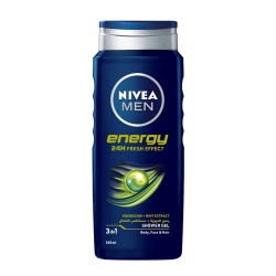 Nivea Energy 24H Fresh Effect Shower Gel - 500 ml
