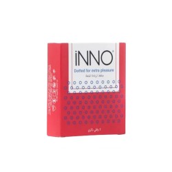 Inno Condoms Dotted For Extra Pleasure - 3 pieces