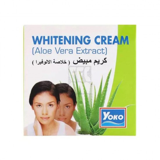 Yoko Aloe Vera Skin Whitening Cream -4g