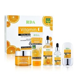 RDA Vitamin C Whitening Brightening Facial Skin Care Set - 5 Pcs