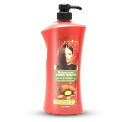 Lina Rose Shampoo & Conditioner with Argan & Protein B5 - 1000 ml