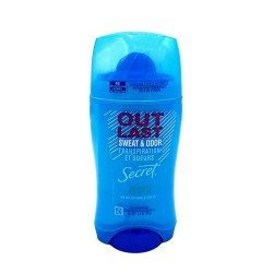 Secret Deodorant Stick Out Last Sweat & Odor Unscented - 73 gm
