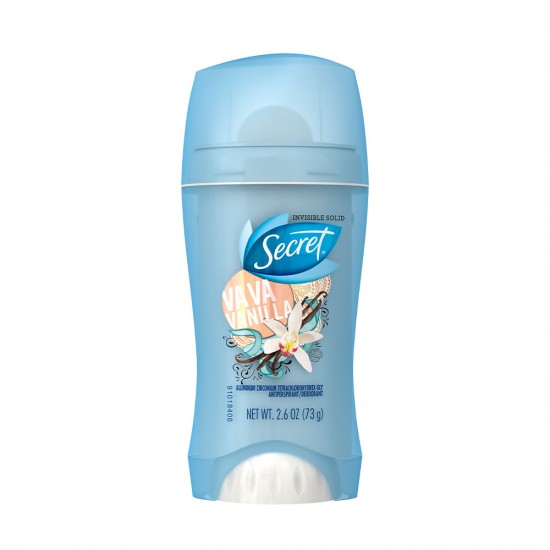 Secret Deodorant Stick VaVa Vanilla Invisible Solid -76 gm