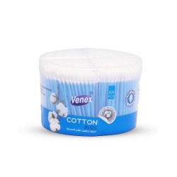 Venex Cotton Buds Blue Color 500 PCS