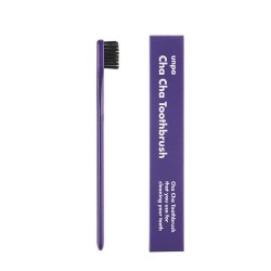 Unpa Cha Cha Bamboo Charcoal Toothbrush - Purple