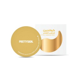 Pretty Skin Premium Gold Collagen Hydrogel Eye Patch 60 Sheets 