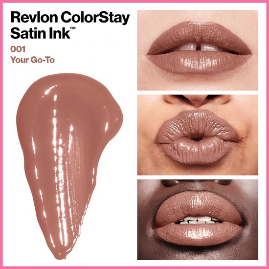 Revlon ColorStay Satin Ink Liquid Lipstick - 001 Your Go To