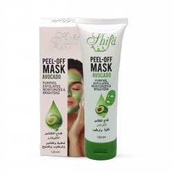 Shifa Peel-Off Mask Avocado Purifies, Exfoliates, Moisturizes & Brightens 120 ml