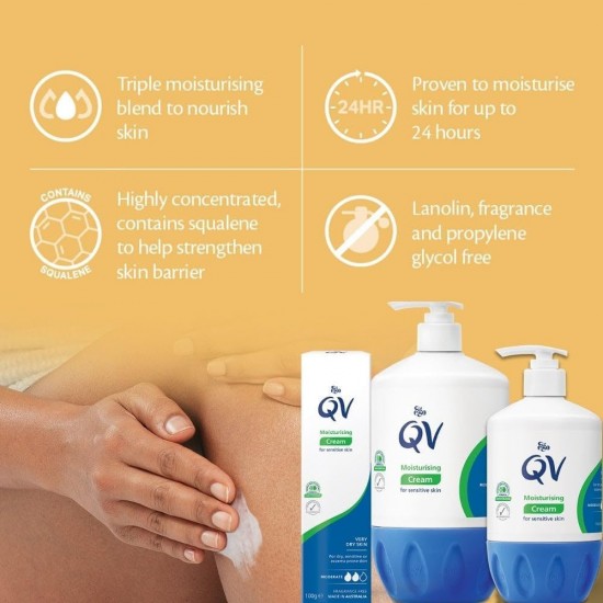 QV Cream For dry, sensitive or eczema prone skin - 1050 gm