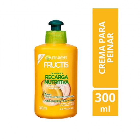 Garnier Fructis Recarga Nutritiva Styling Cream - 300 ml