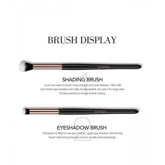 O.TWO.O Star Shine Eye Makeup Brush Set Of 5 Brushes