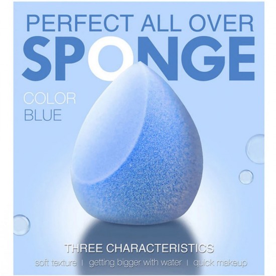 O.TWO.O Makeup Blending Sponge Blue