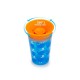 مونشكين ميراكل كوب للأطفال 360 درجة لون أزرق برتقالي - 266مل