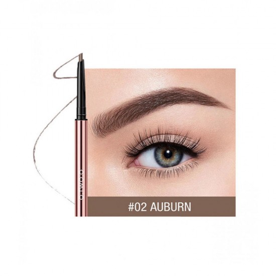 O.TWO.O Fine Triangle Eyebrow Pencil Auburn 02 - 0.2 gm