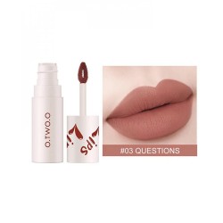 O.TWO.O Velvet Matte Lipstick and Cheek Color 03 Questions 2 Gm