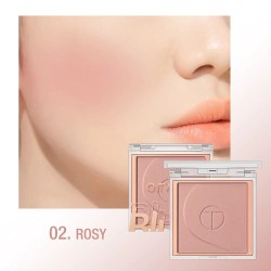 O.TWO.O Silky Glow Powder Blush 02 Rosy - 5 Gm