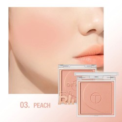 O.TWO.O Silky Glow Powder Blush 03 Peach- 5 Gm
