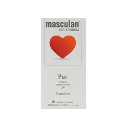 Masculan Pur Condoms - 10 Pieces