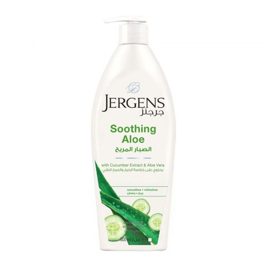 JERGENS Soothing Aloe Refreshing Moisturizer 600 ml