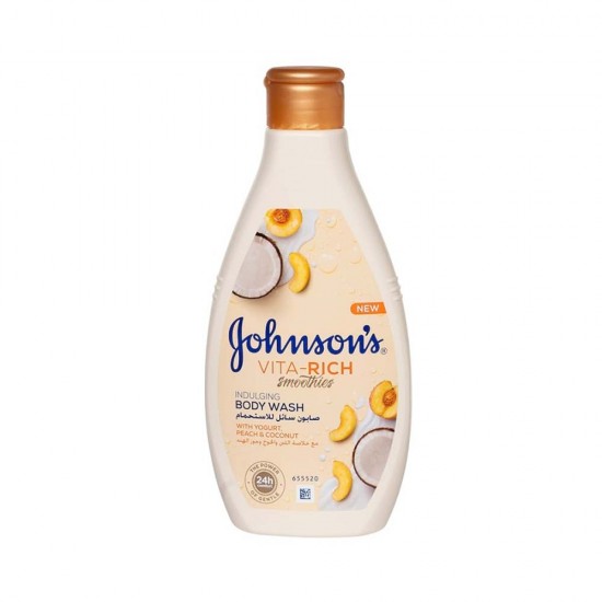 Johnson's Vita Rich Body Wash with Peach & Coconut Extracts-250 ml