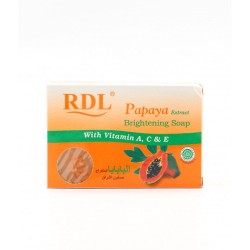 RDL Brightening Soap with Papaya Extract - 130 gm