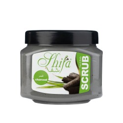 Shifa Face & Body Scrub with Charcoal - 500 ml