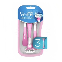 Gillette Venus Sensitive Women's Razor - 3 Blades