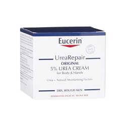 Eucerin Urea Repair 5% Urea Cream For Body And Hands 75 Ml