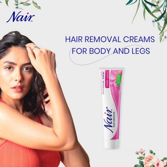 Nair cream for hair removal With Rose Fragrance 110 g