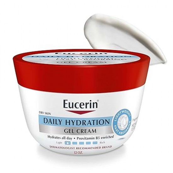 Eucerin Daily Hydration Gel Cream for Dry Skin 340gm