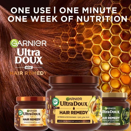 Garnier Ultra Doux Hair Remedy Extreme Nutrition Mask With Mythic Olive 340 ml