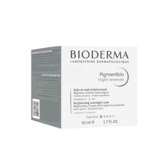 Bioderma Pigmentbio Night Renewer Cream for Sensitive Skin - 50 ml