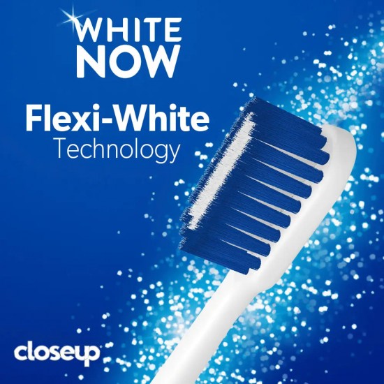 Closeup White Now Toothbrush White + Protect - Medium Soft