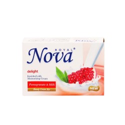 Nova Royal Moisturizing Soap with Pomegranate and Milk 140 g