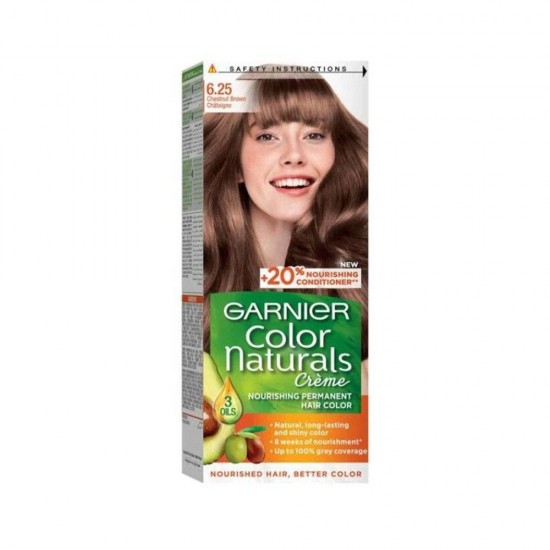 Garnier Color Natural 6.25 Chestnut Brown Hair color