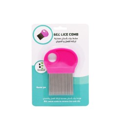 Becmed Lice Comb Metal Toothed And Nit Removal With Lens