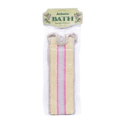 Inpeite Bath Loofah For Back Beige-pink