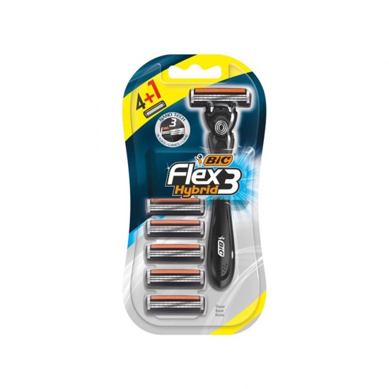 Bic Flex 3 Hybrid 4+1 razor for free